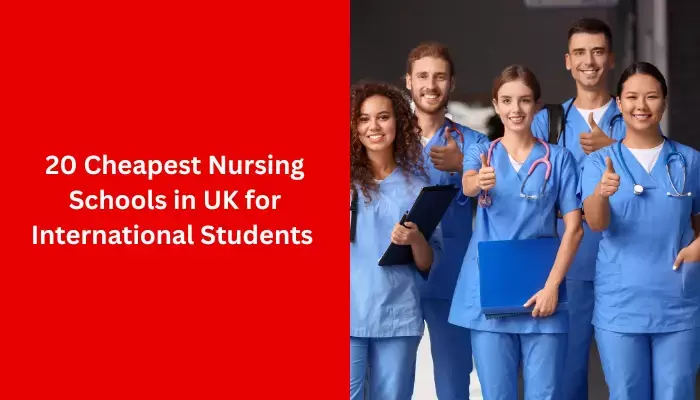 20 Cheapest Nursing Schools in UK for International Students 2026 20 Cheapest Nursing Schools in UK for International Students 2026